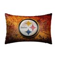 thumbnail image 1 of Funda de almohada de satén de los Steelers, 20 x 30 pulgadas, funda de almohada para dormitorio de estudiantes, funda de almohada para sofá, funda de almohada rectangular, 1 of 8