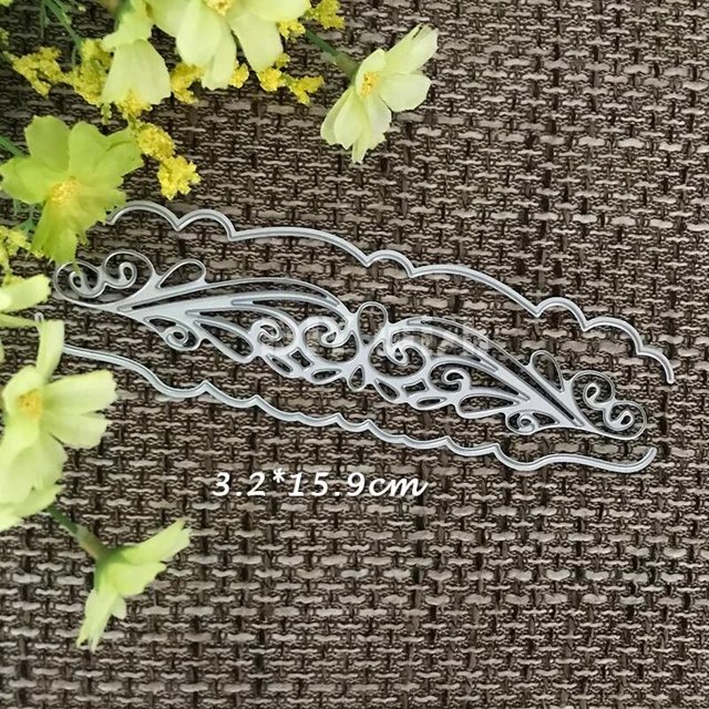 Troqueles de corte de Metal para faja, 1 Uds., álbum de recortes para hacer tarjetas, cortes en relieve DIY, troquel artesanal nuevo Tan Jianjun unisex