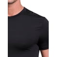 thumbnail image 2 of RBX Active Men's Crewneck Quick Drying Jacquard Short Sleeve Workout Tee, 2 of 4