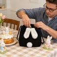 thumbnail image 4 of Organizadores de armario y almacenamiento, Organización y almacenamiento, Contenedores de almacenamiento, Bolsa de mano/cesta de conejito de Pascua Bolsa de almacenamiento de regalo decorativa Bolsas, 4 of 6