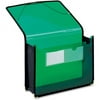 PFX84041GR, 3-1/2 Expansion Poly Wallet, 1 Each, Green