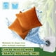 thumbnail image 4 of Juego de 2 fundas de almohada decorativas de terciopelo, conjunto de textura cuadrada, funda de almohada para sofá y dormitorio, 4 of 5