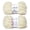 Cream, variant on NORVIAN 2Skeins Soft Fluffy Teddy Yarn, #5 Bulky 100% Polyester Fuzzy Eyelash Yarn, 100g(3.53oz), 35m(38.28yds)Per Skein