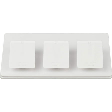 Lutron Caseta Wireless Triple Pedestal for Pico Smart Remotes, White