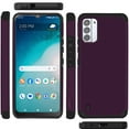 thumbnail image 2 of For Nokia C210 Tough Strong MetKase Hybrid (Magnet Mount Friendly) Case Cover - Dark Purple, 2 of 9