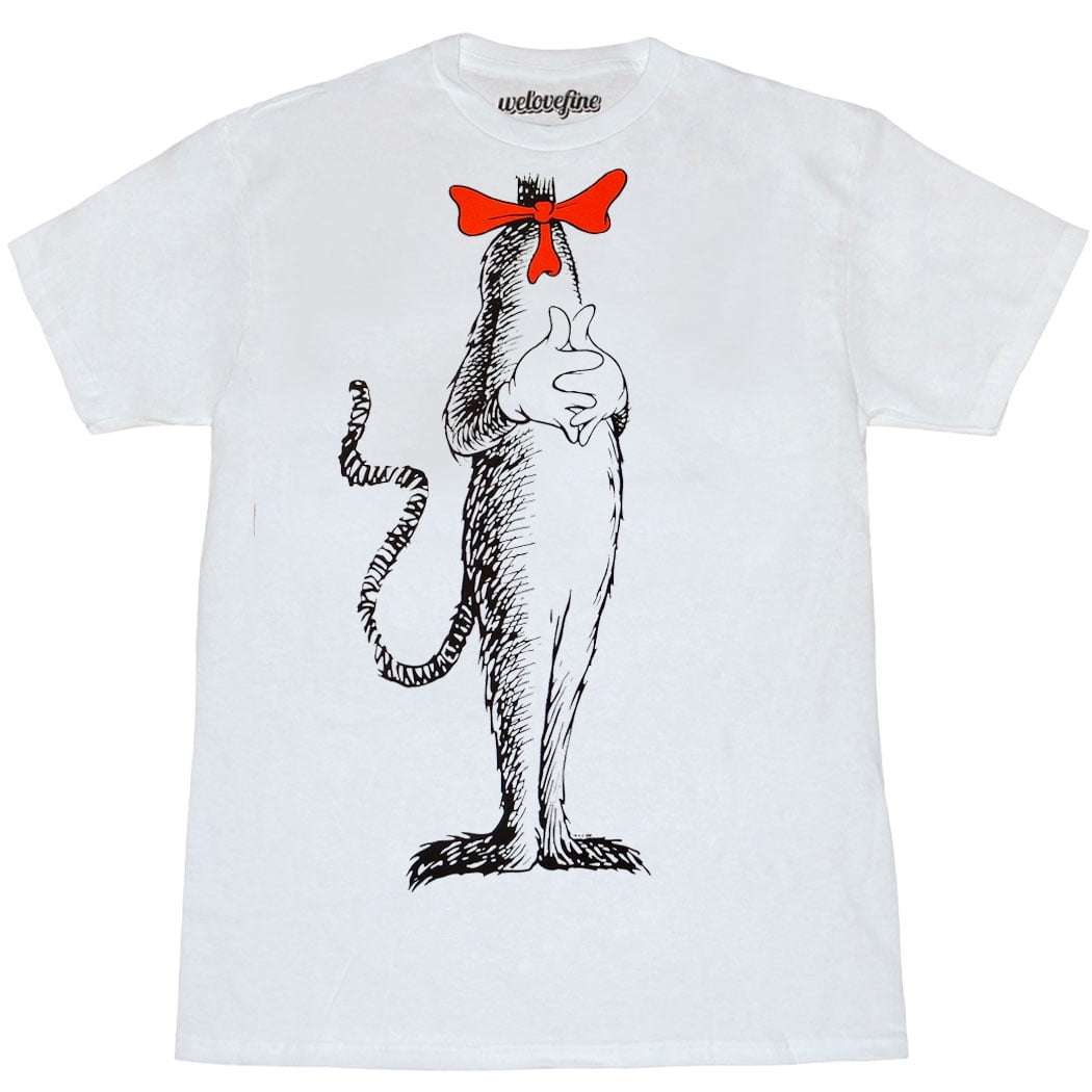 Modsatte blanding Diskutere Dr. Seuss Cat In Hat T-Shirt - Walmart.com