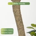 thumbnail image 6 of RosyHaven 8ft Large Faux Black Olive Tree with Realistic Leaves and Trunks, 96"Tall Shady Lady Olive Tree, Artificial Black Olive Tree for Home Office Living Room Patio Dining Room Decor, 6 of 8
