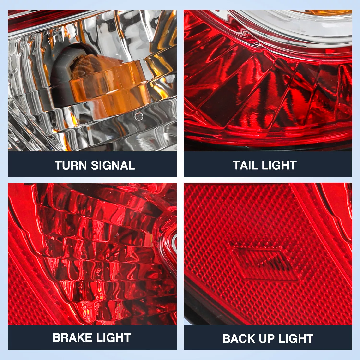 For 2013-2017 Chevy Chevrolet Traverse Outer Tail Lights w/ Bulbs 13-17