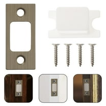 TAILTOSS 1Set Metal Latch Plate for Wooden Door Durable Use 5.60X2.60X0.20in