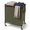 Green, variant on StorageWorks 2 Section Laundry Hamper, 100L Laundry Sorter Cart with Wheels and Handle, Beige