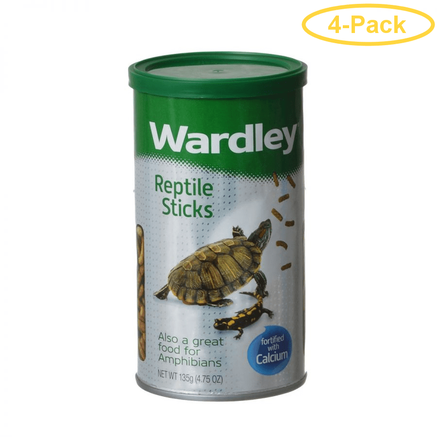 Wardley Reptile Sticks with Calcium 4.75 oz  Pack of 4  Walmart.com