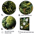 thumbnail image 3 of Designart "Dreamy Mexican Landscape In Oaxacan Art" Mexican Art Floater Framed Canvas Art Print, 3 of 5