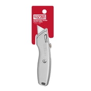 Hyper Tough 7.75 Inch Retractable Utility Knife with Blade Storage