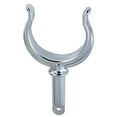 thumbnail image 2 of Perko 1262DP0CHR Chrome-Plated Ribbed Type Rowlock Horn - 1/2" OD Shank x 1-3/4" Shank Length x 1-3/4" Between Horns, 2 of 3