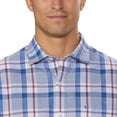 thumbnail image 2 of Izod Men's Long Sleeve Cotton Dress Shirts (Blue/Red/White, 18-18.5x36-37), 2 of 3