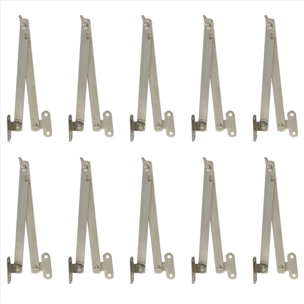 10X Muebles Armario Puerta Recepción Mostrador de Tapa Plegable Soporte de Bisagra