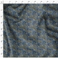 thumbnail image 4 of Soimoi Cotton Poplin Blue Fabric By the Yard - 42 Inch Wide - Florals Print Fabric - Elegant and Timeless Patterns for Fashion and Home Decor Printed Fabric, 4 of 6