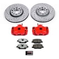 thumbnail image 2 of PowerStop Front Z36 Truck & Tow Brake Pad and Rotor Kit with Red Powder Coated Calipers Fits: JEEP Select Models KC7299A-36, 2 of 4