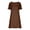 Coffee#women dresses spring mini, variant on Sequin Cocktail Wedding Guest Dresses for Women Short Sleeve Mesh Lace Patcwork Crewneck Flowy A line Party Midi Dress Beige,M