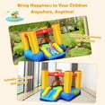 thumbnail image 5 of Infans Inflatable Bouncer Kids Slide Bounce House for Indoor Outdoor with 350W Blower, 5 of 7