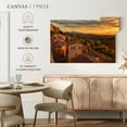 thumbnail image 5 of Elephant Stock Montepulciano Sunset Wall Art - Horizontal Canvas Wall Art - Living Room Wall Decor - Places Canvas - Beige And Orange Decor - 30" x 20", 5 of 8