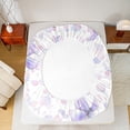 thumbnail image 5 of Homewish Romantic Purple Buttefly Queen Sheet Sets, Cartoon Animal Fitted Sheet, 4pcs, 5 of 7