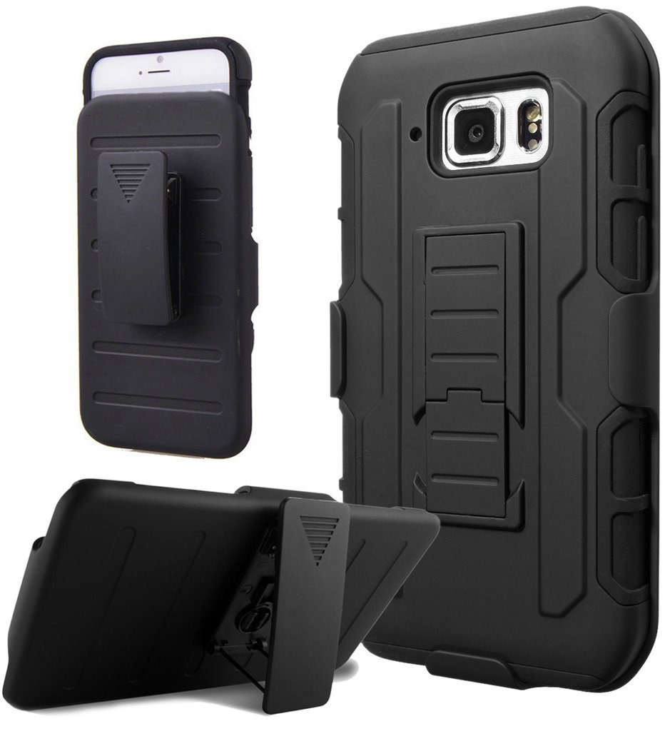 For LG V10 - iRobot Combo Case w/ Kickstand and Holster - Black/Black iROB  - Walmart.com