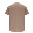 thumbnail image 4 of pstuiky camisetas de manga corta para hombre, Camiseta informal de manga corta con botones y solapa para hombre camisas casuales para hombre l, 4 of 6