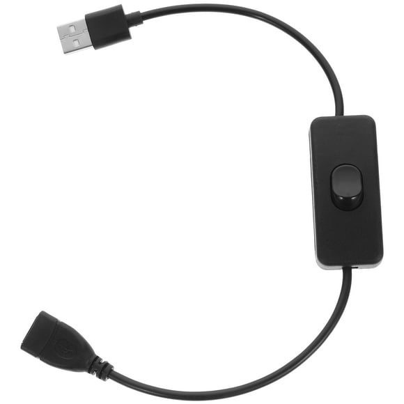 4 Uds interruptor de encendido y apagado Cable de extensión del conmutador Usb para Cable de extensión Led para alimentación