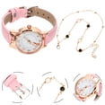 thumbnail image 4 of GOOHOCHY 1 juego de relojes y pulseras Mujeres de dibujos animados Decoraciones de brazalete de pulsera de moda para damas, 4 of 8
