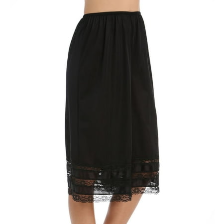 

Women s Shadowline 2402 Snip-it 26 Inch Culotte Slip (Black M)