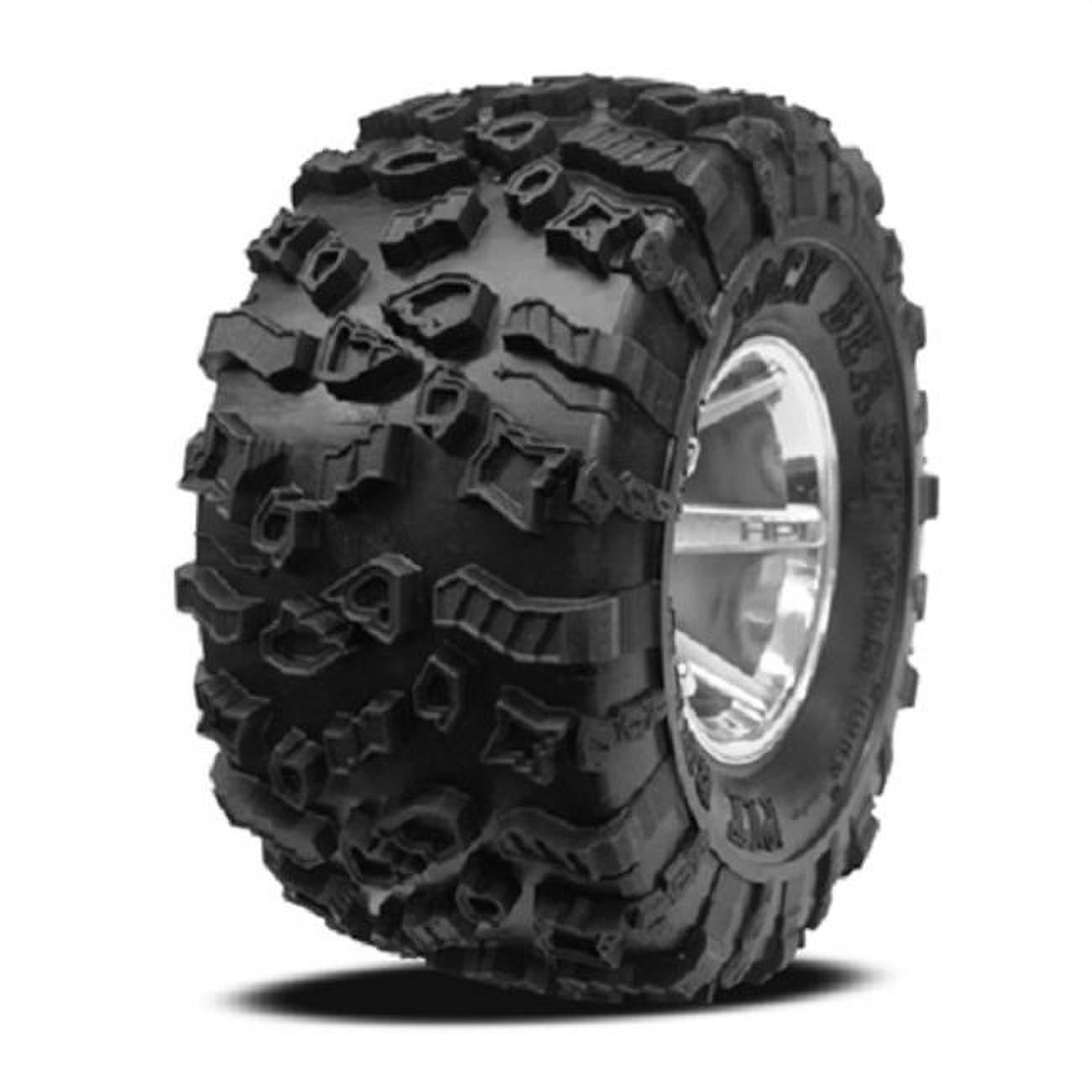 4pcs Radio Control 2.2 Crawler Pneus Mud Trail Tyres 130 mm Fit RC4WD Axial Gmade 2.2 Roues 