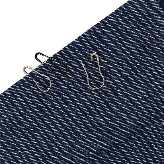 SINGER Bulb Safety Pins in Black and Silver , Size 7/8", 50 Count