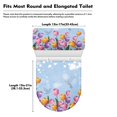 thumbnail image 7 of HELLHERO Tulips Fits All Toilet Shapes Easy to Clean 2-Piece with Universal Toilet Seat Cover Reusable, 7 of 7