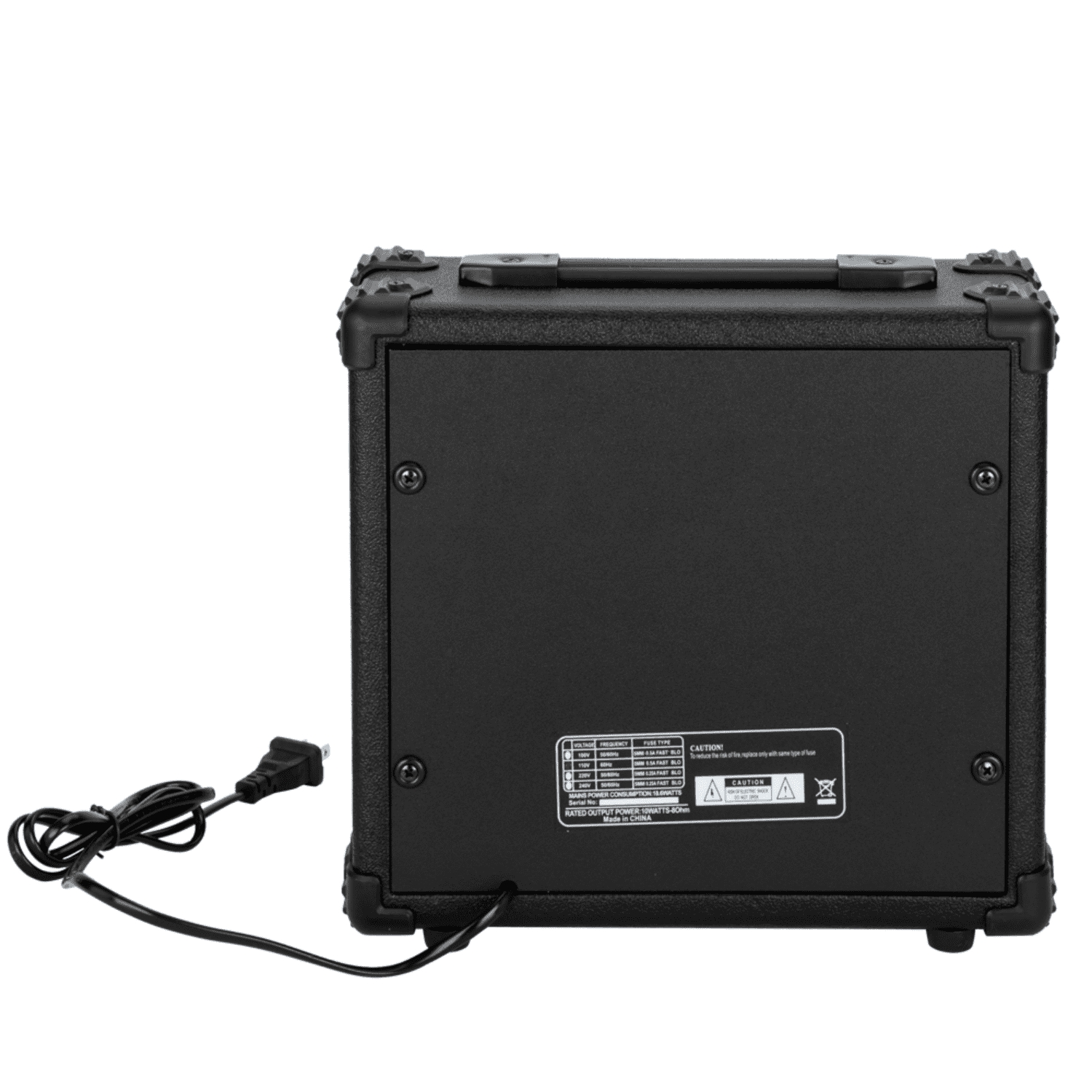 Hassch Electric Bass Amplifier, 20W Bass Amp, Black