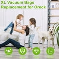 thumbnail image 7 of 10 Pack Vacuum Bags Replacement for Oreck Type CC, Fit for All XL Upright Cleaner, Replaces Part # CCPK8DW, 7 of 7