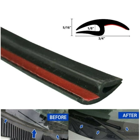 

Windshield Rubber Seal Trim Weather Stripping Auto Car Front Rear Window