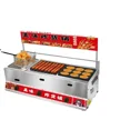 thumbnail image 2 of Máquina todo en uno para cocinar salchichas fritas a gas y carbón, salchichas a la parrilla, fideos crujientes al horno, 2 of 5