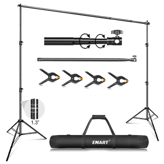 KFFKFF Heavy Duty Backdrop Stand Adjustable Photography Backdrop