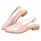 thumbnail image 4 of Zapatos planos puntiagudos para mujer, zapatos casuales tejidos, sandalias cómodas sólidas, zapatos Wmkox8yii shjk6477, 4 of 4