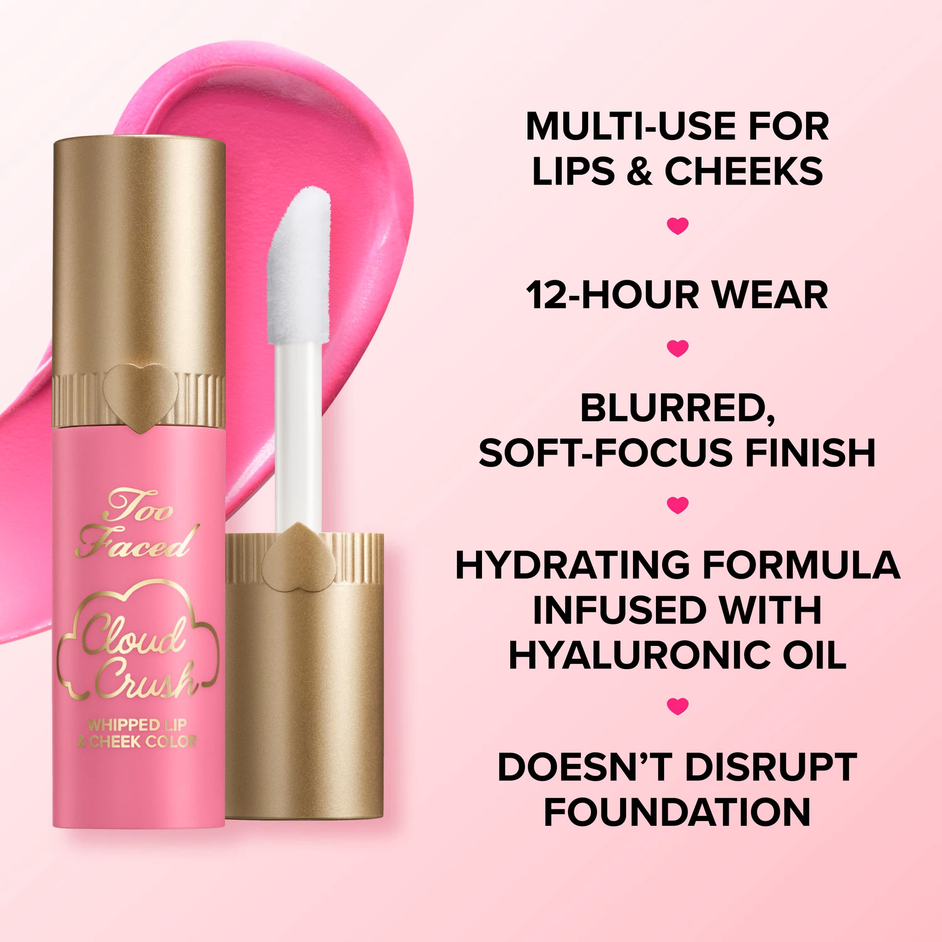 Cloud Crush Whipped Lip & Cheek Color, Super Candy Clouds