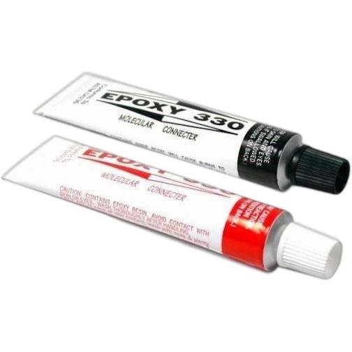 Epoxy 330 Glue, 1/2 Fluid Ounces, Pack Of 2