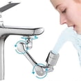 thumbnail image 1 of Rotatable faucet nozzle 1080 degrees rotatable for faucets. Cranes Ae, 1 of 5