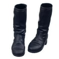 thumbnail image 4 of Botas de Tacón Plano para Mujer Negras CUTICAT 1/6 Figura de acción, 4 of 8