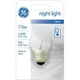 G.E. Lighting 46844 7.5 Watt- 53 Lumens Ampoule de Nuit - Pack de 12 – image 1 sur 1