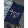 thumbnail image 3 of Windy And Free Days Shaped T-Shirt Women -Image by Shutterstock, Female Small, 3 of 4