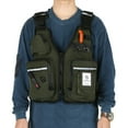 thumbnail image 5 of Multi-Pocket Fly Fishing Jacket Vest with Water Bottle Holder, 5 of 14