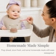 thumbnail image 5 of WeeSprout Glass Baby Food Storage Jars w/ Silicone Lids (4 oz, 12 Pack, Bright Variety), 5 of 7
