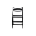 thumbnail image 5 of Linon Shane Folding Wood Dining or Side Chair, Set of 2, Black, 5 of 13