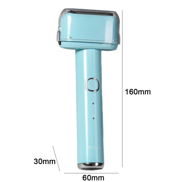 Mini máquina de afeitar IPX7 afeitadora inalámbrica portátil impermeable para hombres (azul) Ndcxsfigh Para estrenar